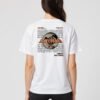 Skateboard Earth Unisex White Tee