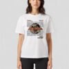 Skateboard Earth Unisex White Tee