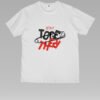 Stay Together Paper Clip Unisex White Tee
