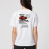 Street Race Car Unisex White Tee