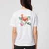 Summer Chill Crane Unisex White Tee