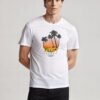 Sunset Cabana Chill Unisex White Tee
