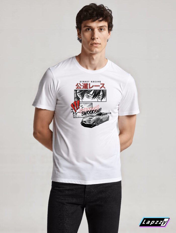 Supra Swoosh Unisex White Tee