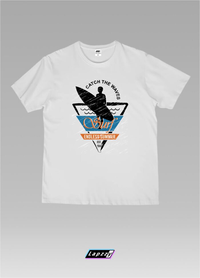 Surf Endless Summer Unisex White Tee