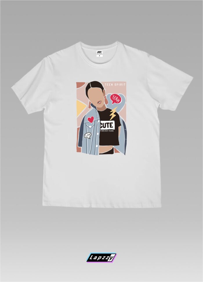 Teen Spirit Unisex White Tee