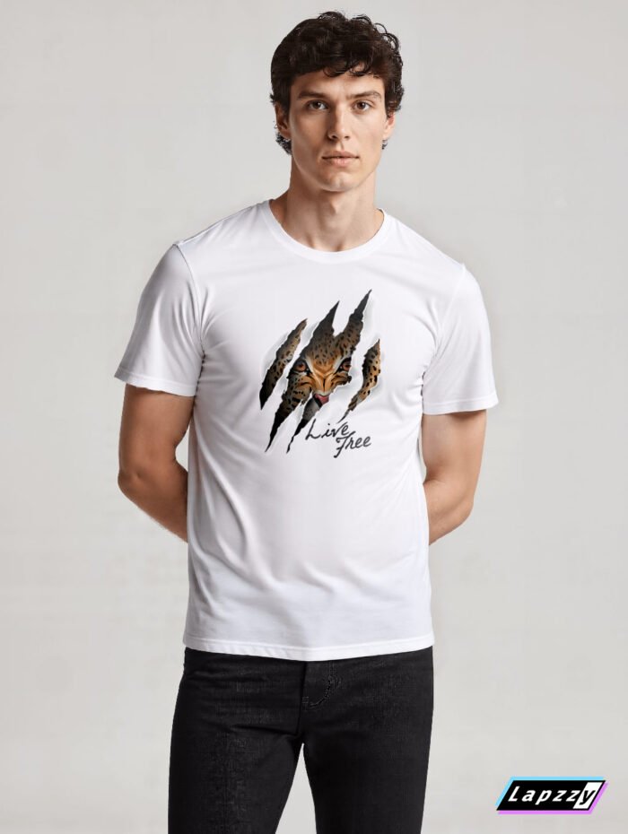 Tiger Claw Unisex White Tee
