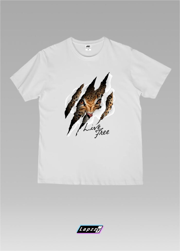 Tiger Claw Unisex White Tee