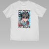 Tokyo Colored Unisex White Tee