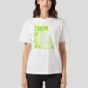 Train Hard Unisex White Tee