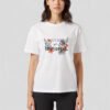 Wear Your Confidence Flowers Unisex White Tee